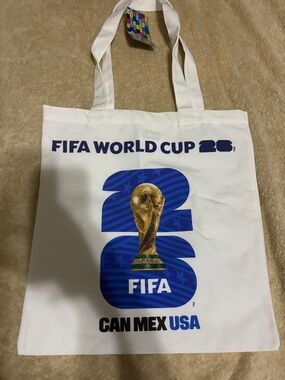 FIFA World Cup 2026 Canvas Tote Bag - NWT